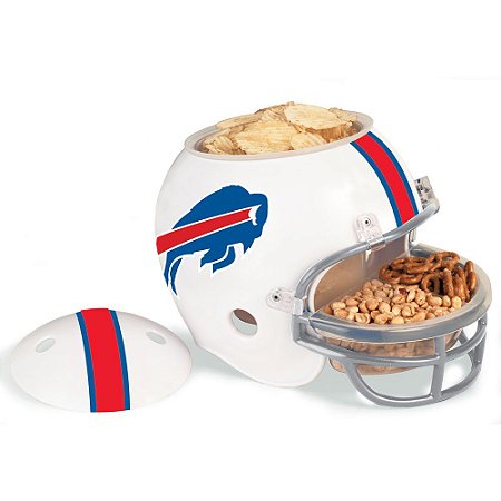 Capacete Snack Helmet Aperitivos GameDay Buffalo Bills