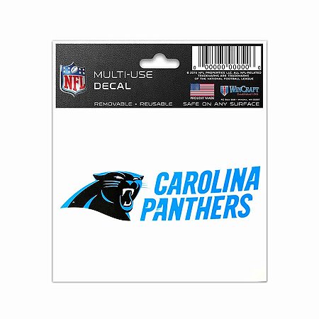 Adesivo Multi-Uso 8x10 NFL Carolina Panthers