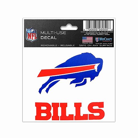 Adesivo Multi-Uso 8x10 NFL Buffalo Bills