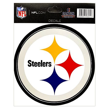Adesivo Especial Pittsburgh Steelers Logo NFL