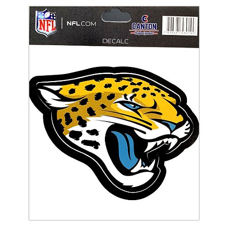 Adesivo Especial Jacksonville Jaguars Logo NFL