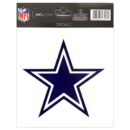 Adesivo Especial Dallas Cowboys Logo NFL