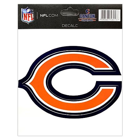 Adesivo Especial Chicago Bears Logo NFL