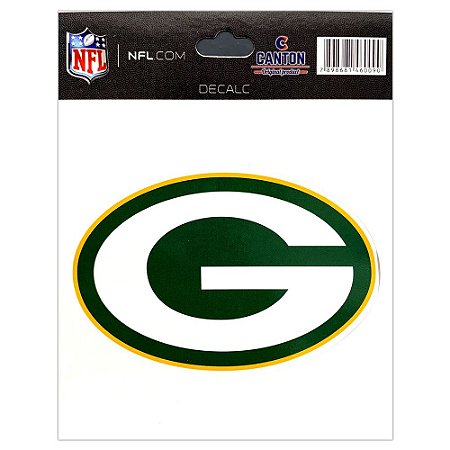 Adesivo Especial Green Bay Packers Logo NFL