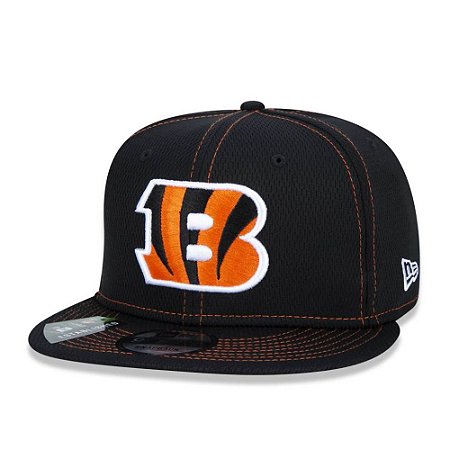 Official New Era Cincinnati Bengals NFL 21 Sideline Road Black