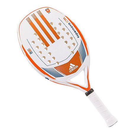 Raquete Beach Tennis Supernova Control Branco/Laranja Adidas