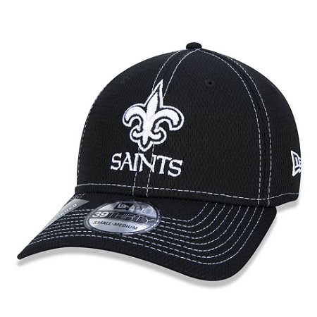 Boné New Orleans Saints 3930 Sideline Road NFL 100 Black