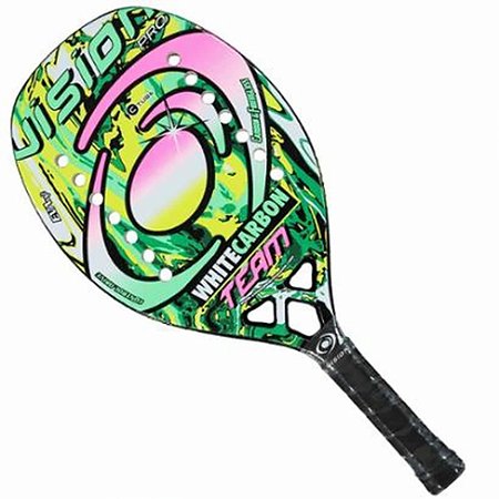 Raquete Beach Tennis White Carbon Team 2020 - Vision