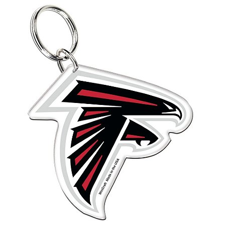 Chaveiro Premium Acrílico Atlanta Falcons NFL