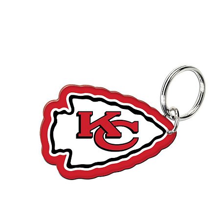 Chaveiro Premium Acrílico Kansas City Chiefs NFL