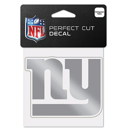 Adesivo Perfect Cut Decal Cromado NFL New York Giants