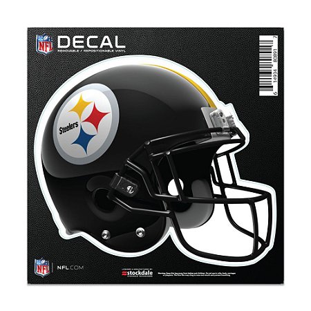 Adesivo All Surface Capacete NFL Pittsburgh Steelers