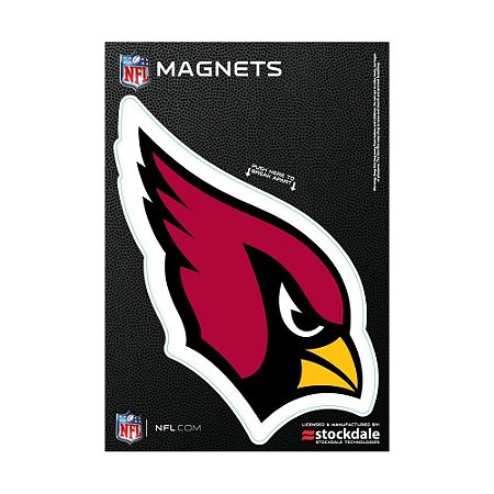 Imã Magnético Vinil 7x12cm Arizona Cardinals NFL