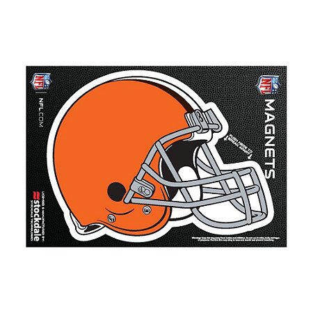 Imã Magnético Vinil 7x12cm Cleveland Browns NFL