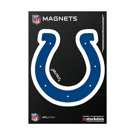 Imã Magnético Vinil 7x12cm Indianapolis Colts NFL