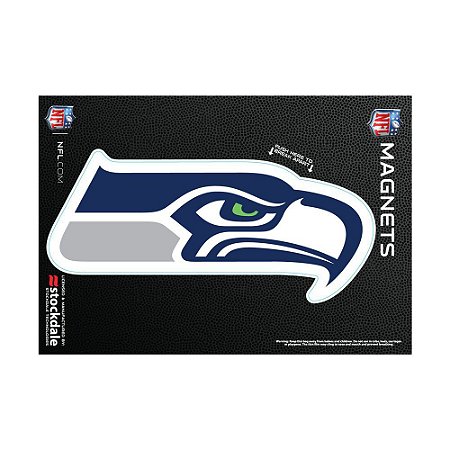 Imã Magnético Vinil 7x12cm Seattle Seahawks NFL