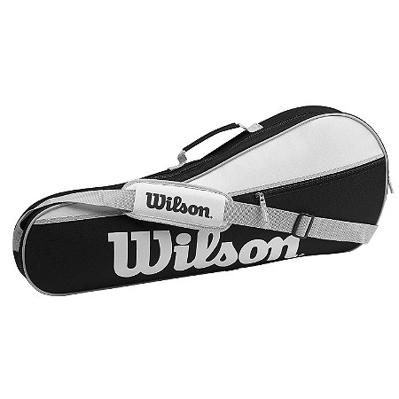 Raqueteira Wilson Advantage PRO 3 Pack Preto/Branco