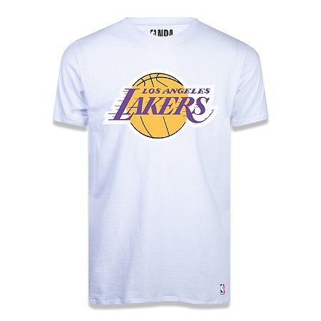 Camiseta NBA Los Angeles Lakers Big Logo Branco