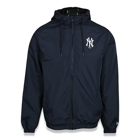 Jaqueta Quebra vento New York Yankees Sazonal Quad Azul - New Era