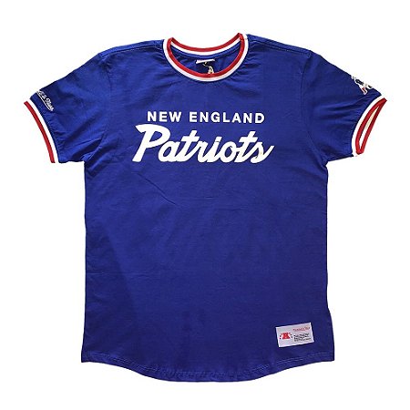 Camiseta NFL New England Patriots Especial Azul - M&N