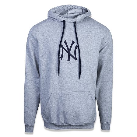 Casaco Moletom New York Yankees Essentials Litte Cinza - New Era