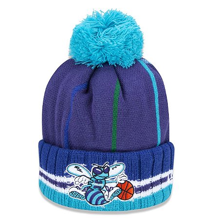 Gorro Charlotte Hornets Knit Pompom NBA - New Era