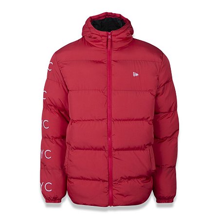 Jaqueta Bomber Simple Sign Vermelho - New Era