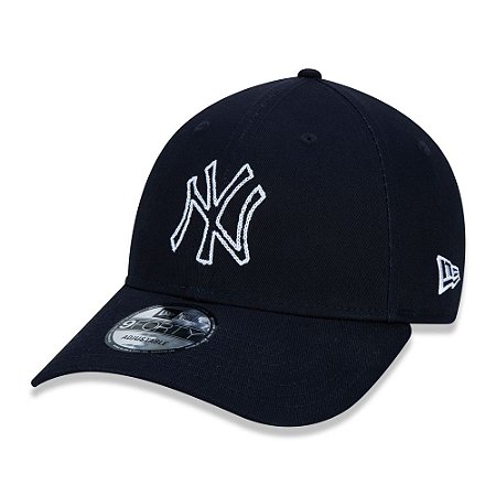 Boné New York Yankees 940 Outline Pontilhado - New Era