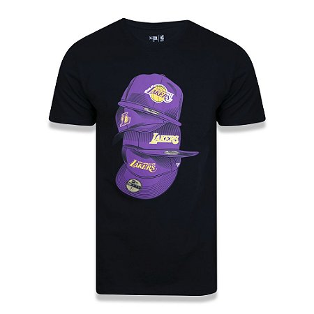 Camiseta Los Angeles Lakers Under Dance Caps - New Era