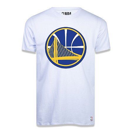 Camiseta Golden State Warriors Big Logo Branco - NBA