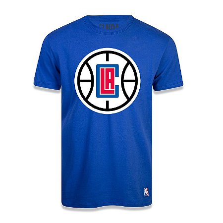 Camiseta Los Angeles Clippers Estampa Azul - NBA