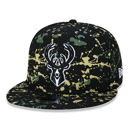 Boné Milwaukee Bucks 950 Paint Splatter - New Era