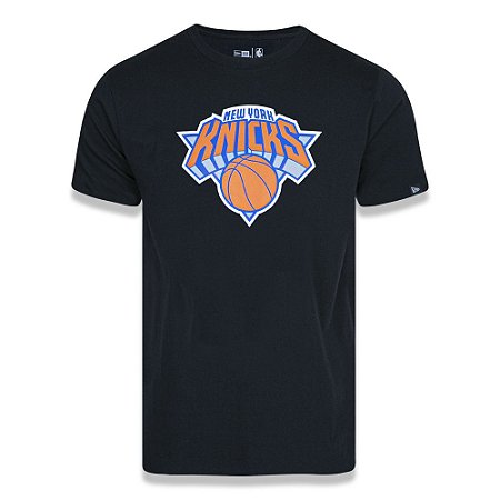 Camiseta New York Knicks Basic Logo NBA Preto - New Era