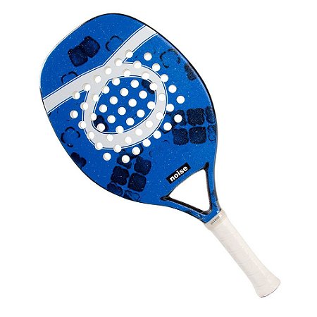 Raquete Beach Tennis Outride Noise Blue Fibra de Vidro