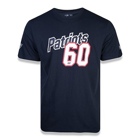 Camiseta New Era New England Patriots Core Numbers NFL Azul