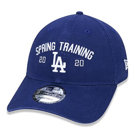 Boné New Era Los Angeles Dodgers 920 Marched Azul Aba Curva