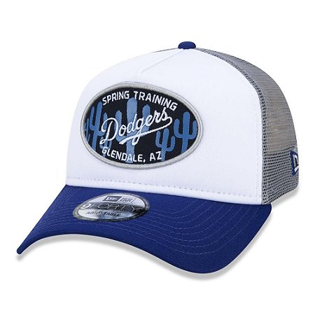 Boné New Era Los Angeles Dodgers Trucker 940 Spring Training