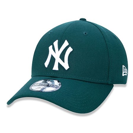Boné New Era New York Yankees 3930 Basico Green Aba Curva