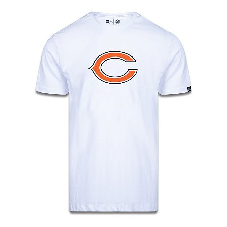 Camiseta New Era Chicago Bears Logo Time NFL Branco