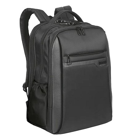 Mochila Sestini Laptop Slim Prime 3 Compartimentos Preto