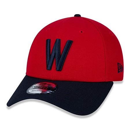 Boné New Era Washington Senators 940 Team Color Aba Curva