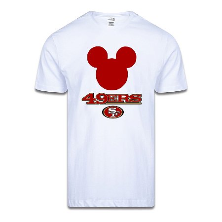Camiseta NFL San Francisco 49ers Mickey Disney Branco
