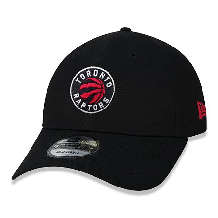 Boné New Era Toronto Raptors 920 Urban Tech Aba Curva Preto