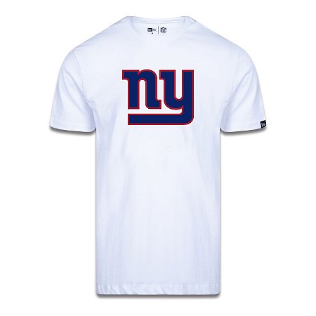 Camiseta New Era New York Giants Logo Time NFL Branco