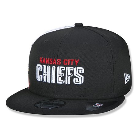 Boné New Era Kansas City Chiefs 950 Draft Font Aba Reta