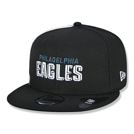 Boné New Era Philadelphia Eagles 950 Draft Font Aba Reta