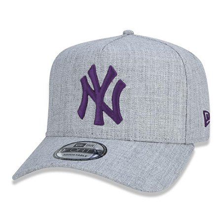 Boné New Era New York Yankees 940 AF Veranito Cinza e Roxo