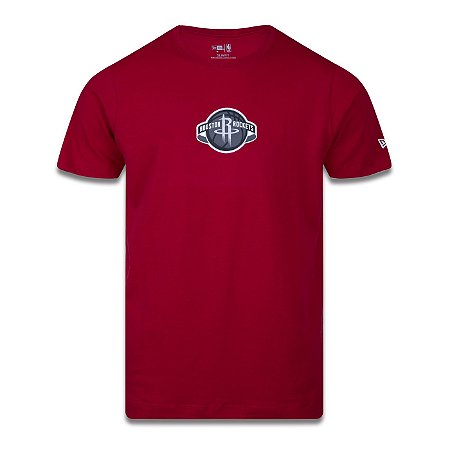 Camiseta New Era Houston Rockets NBA Team Area Vermelho