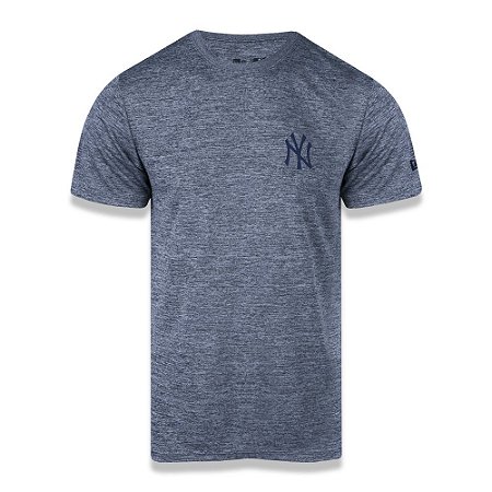Camiseta New Era New York Yankees MLB Tech Globe Cinza