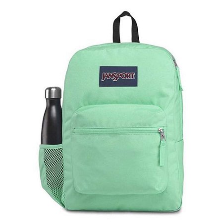 Mochila JanSport Cross Town Verde Maçã 26 Litros